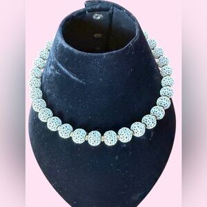 MONET  Gold-Tone Filigree Bead Necklace - Women's Statement Jewelry